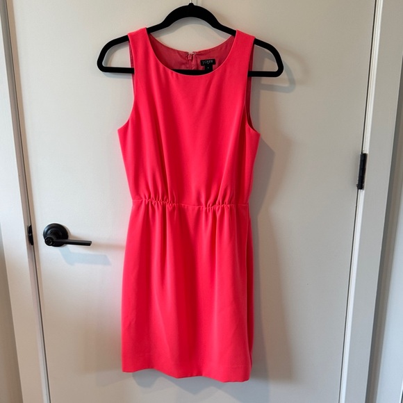 J. Crew Vibrant Pink Mini Dress - 0 - Picture 1 of 6
